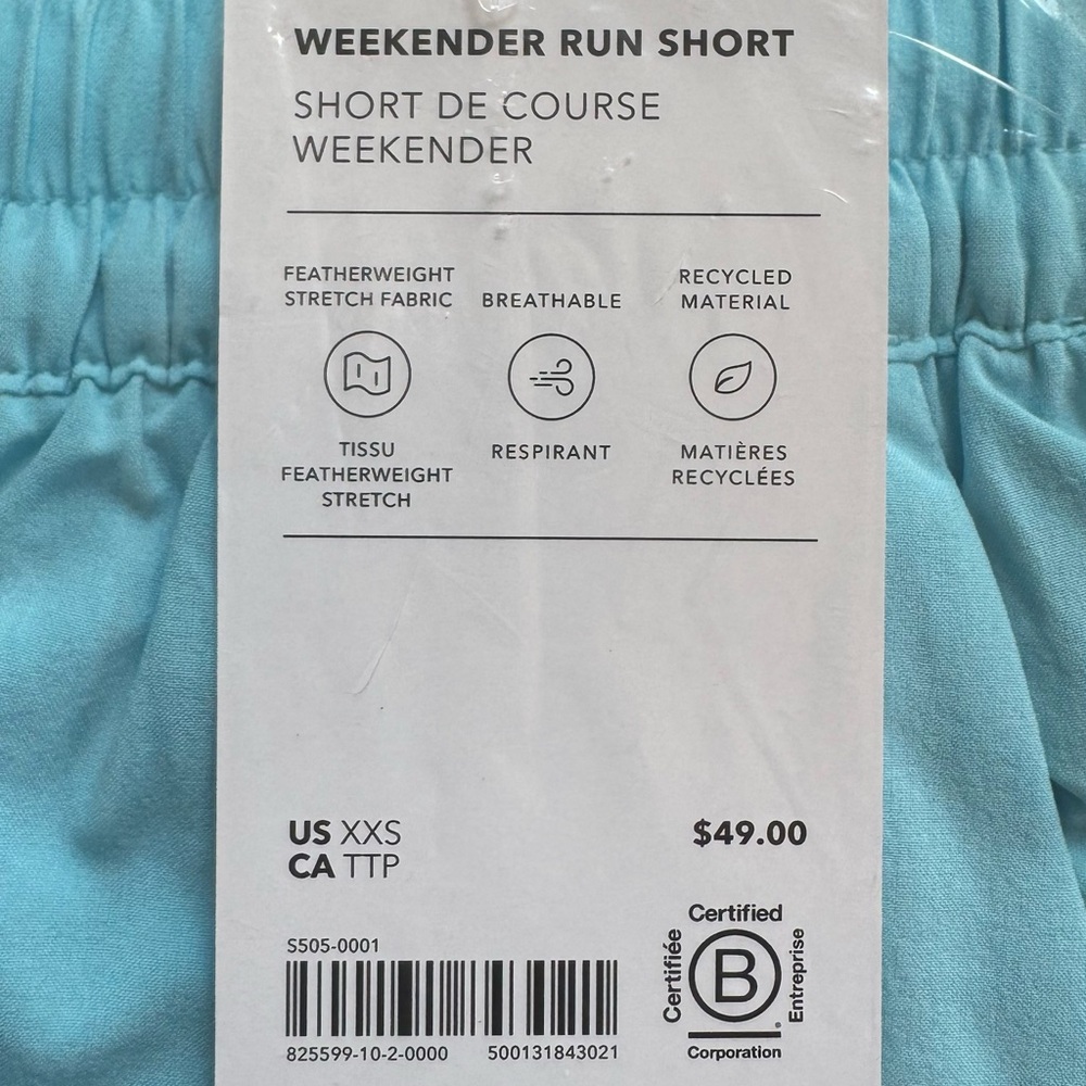 Weekenders Women's Light Blue Athletic Shorts